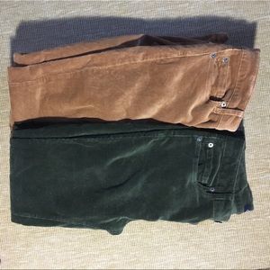 Chadwicks size 6 pants two pears brown and green